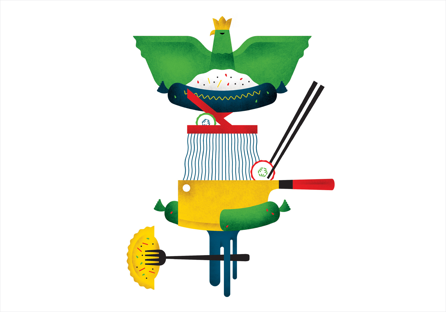 韓國菜和波蘭菜餐廳 當代藝術(shù)的logo(圖5)