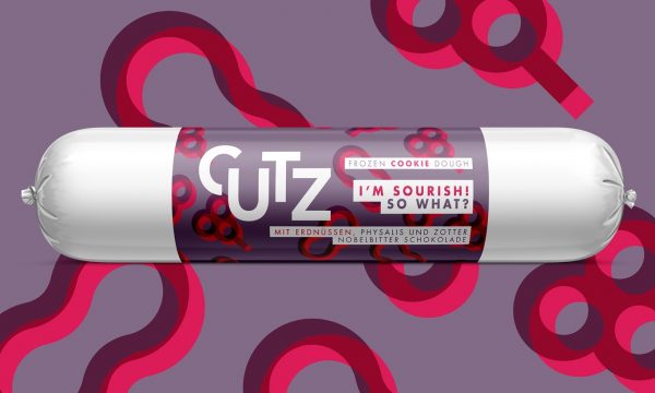 Cutz冷凍曲奇餅面團包裝設計既聰明又看起來很棒(圖3)