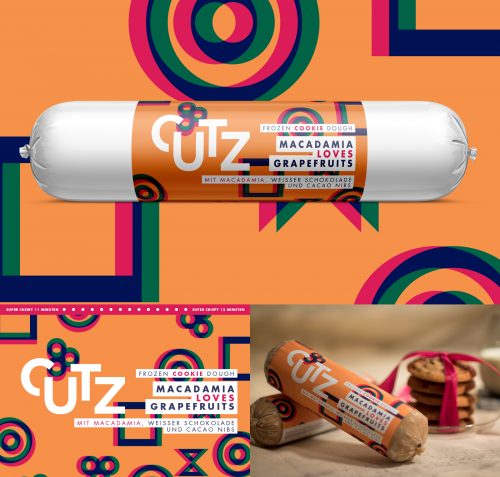 Cutz冷凍曲奇餅面團包裝設計既聰明又看起來很棒(圖6)