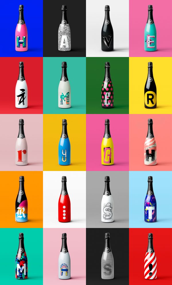 該機構(gòu)創(chuàng)建了20個獨特的葡萄酒瓶，?？蛻羰フQ快(圖5)