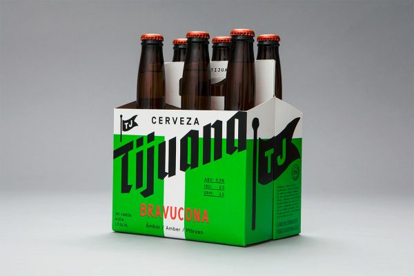 Cerveza Tijuana啤酒包裝設(shè)計(圖2)