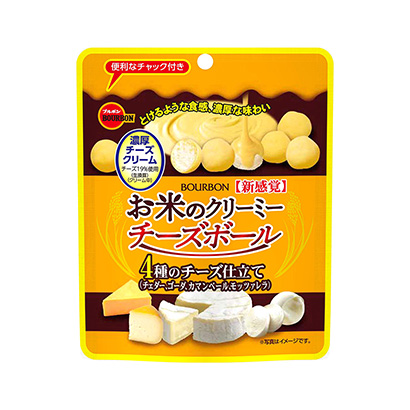 大米奶油芝士球零食包裝設(shè)計(圖1)
