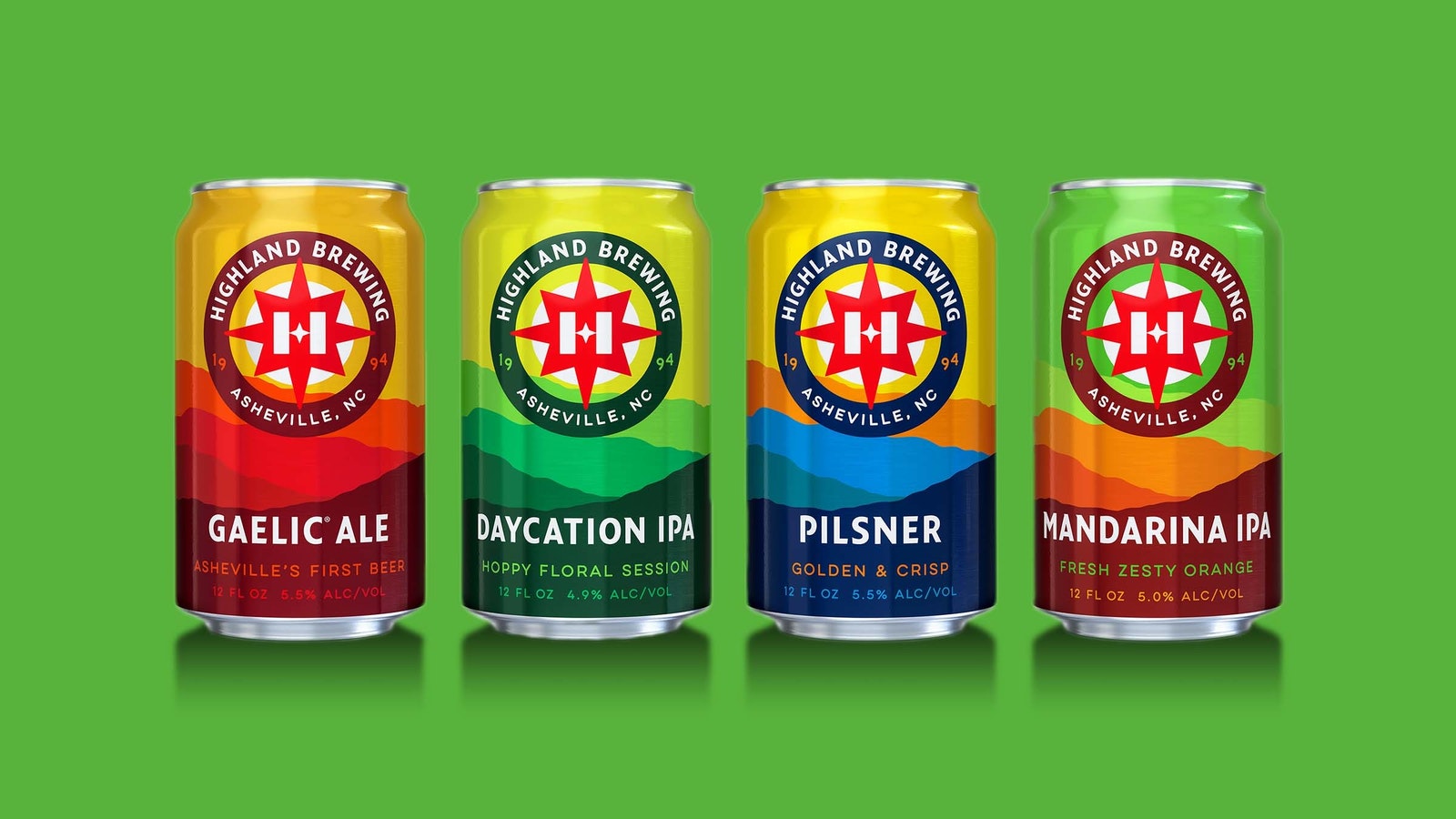 Highland Brewing啤酒品牌創(chuàng)意包裝設(shè)計(jì)(圖2)