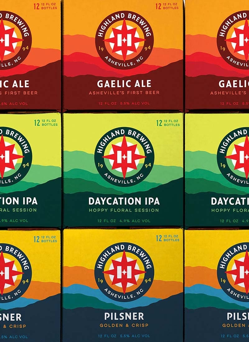 Highland Brewing啤酒品牌創(chuàng)意包裝設(shè)計(jì)(圖6)