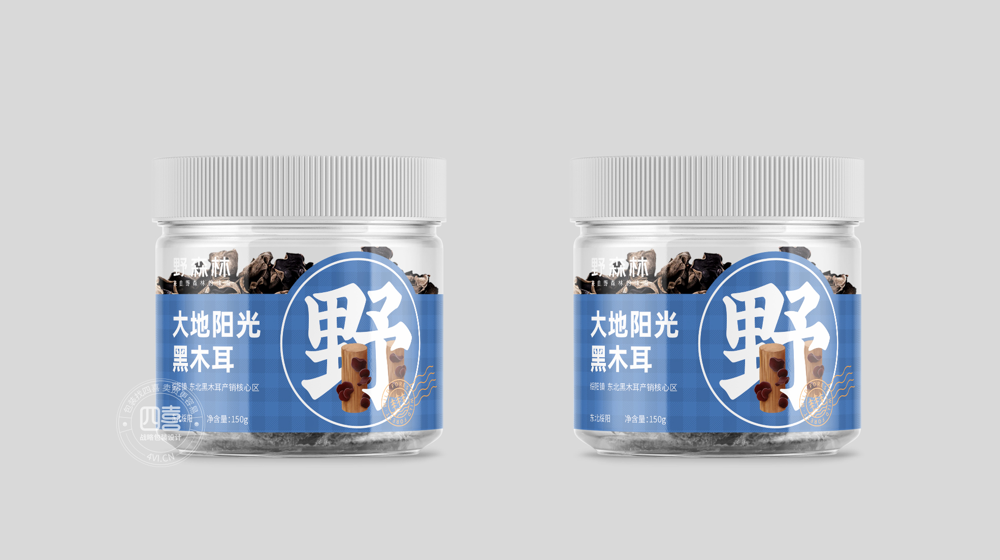 牡丹江農(nóng)產(chǎn)品特產(chǎn)黑木耳包裝策劃設(shè)計(jì)(圖2)