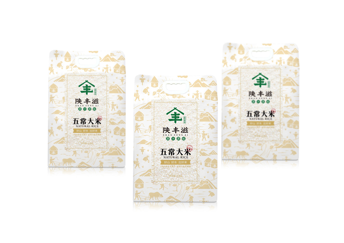 北京農產品包裝袋設計(圖1)