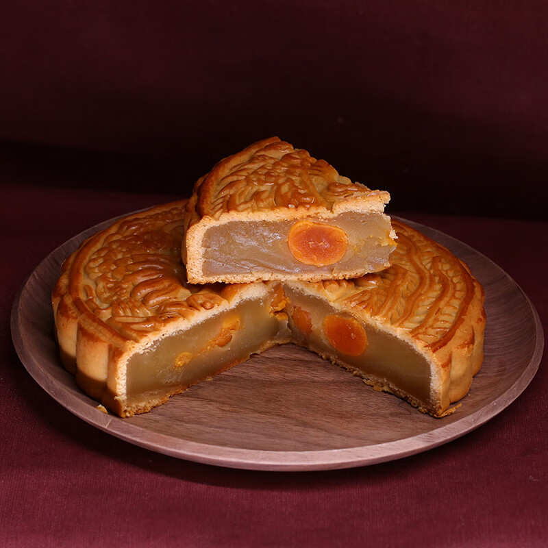 臧隆記 廣式蛋黃蓮蓉廣式大月餅 1kg 禮盒裝包裝禮盒產(chǎn)品包裝創(chuàng)意設(shè)計(jì)欣賞(圖3)