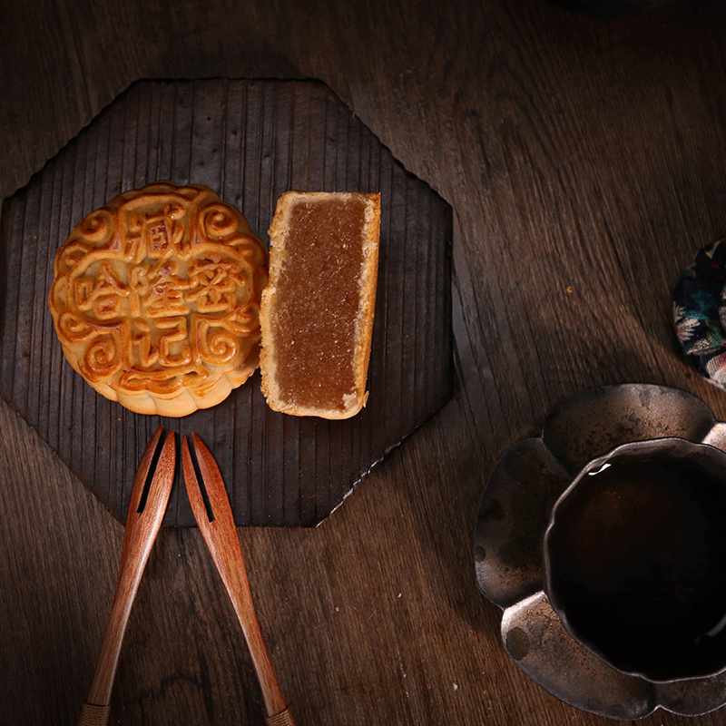 臧隆記 哈密瓜廣式月餅 500g 禮盒裝包裝禮盒產(chǎn)品包裝創(chuàng)意設(shè)計(jì)欣賞(圖5)
