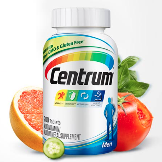 Centrum 善存 男士復合維生素 200粒保健產(chǎn)品包裝創(chuàng)意設計欣賞(圖5)