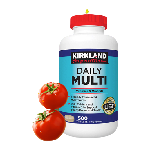 KIRKLAND Signature 科克蘭 復合維生素 500粒保健產(chǎn)品包裝創(chuàng)意設(shè)計欣賞(圖3)