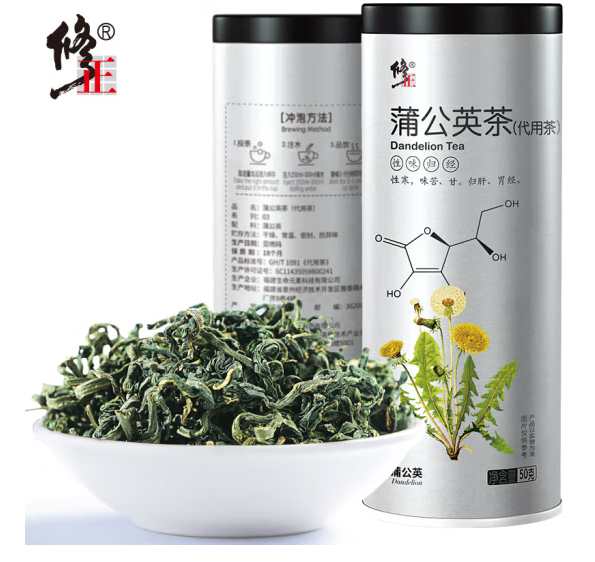蒲公英茶包裝罐設(shè)計(jì)怎么做(圖1)