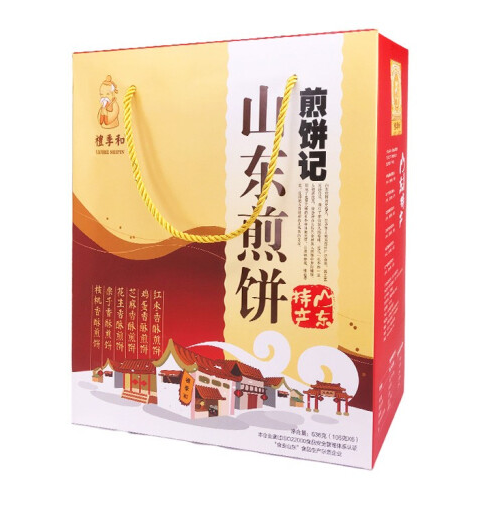 煎餅年貨禮盒包裝設計欣賞(圖1)