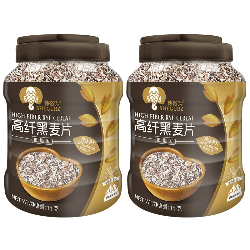 高纖黑麥片包裝罐如何設(shè)計(jì)(圖1)