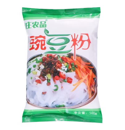 豌豆粉包裝袋設(shè)計作品欣賞(圖1)