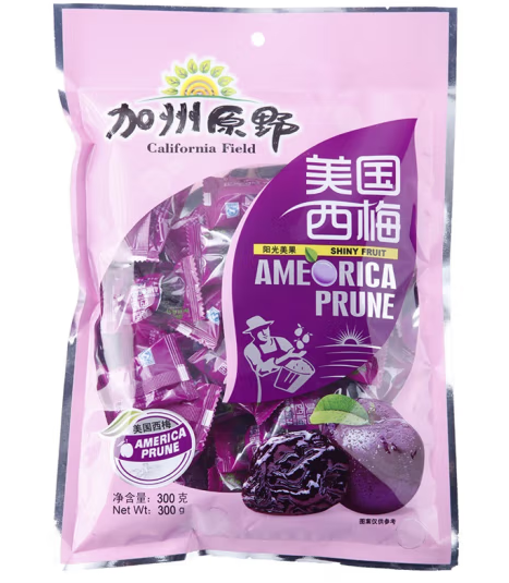 西梅干包裝袋設(shè)計怎么做好(圖1)