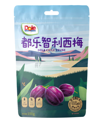智利西梅果干的包裝袋設(shè)計原則有哪些(圖1)