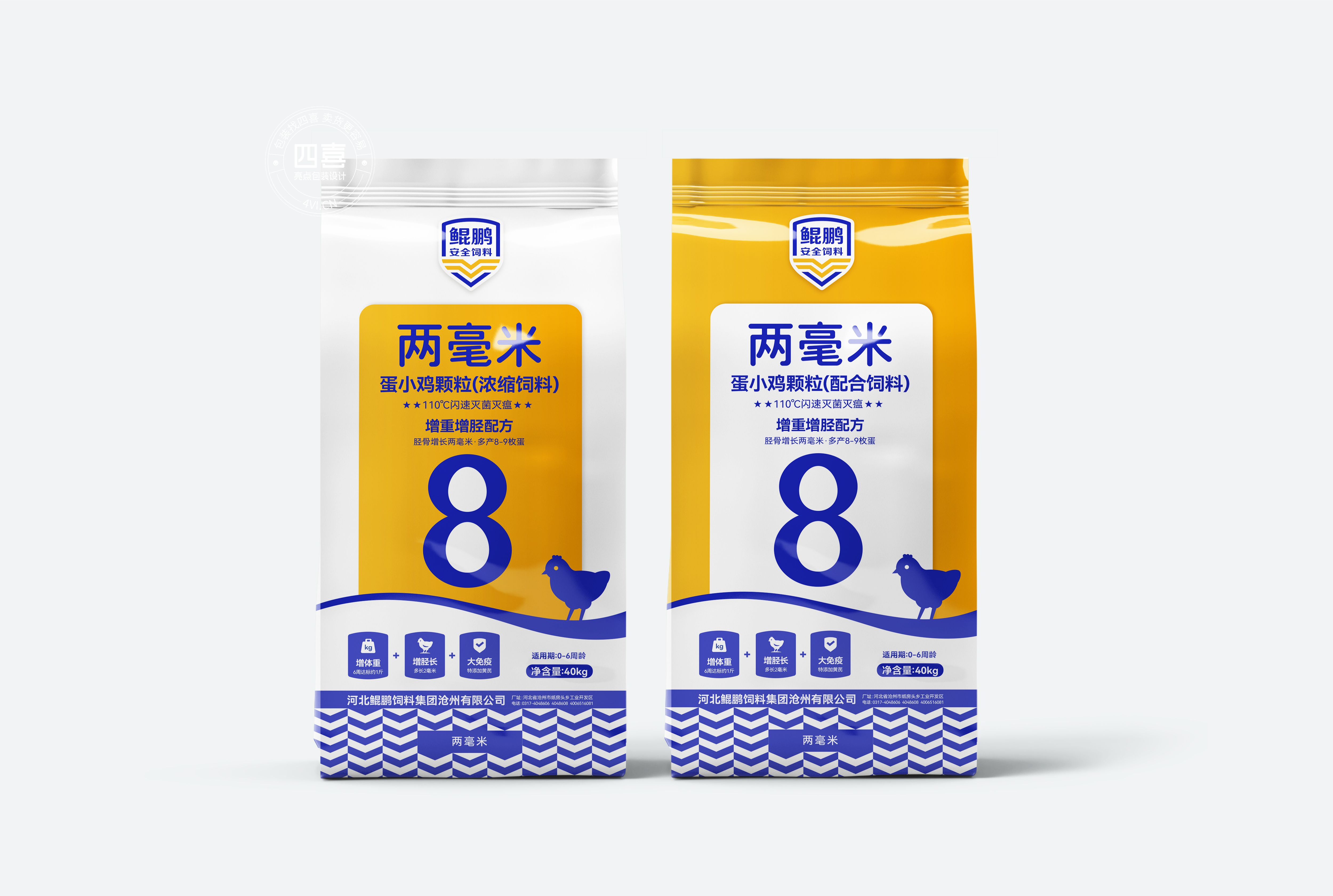 雞飼料包裝袋如何設(shè)計(圖1)