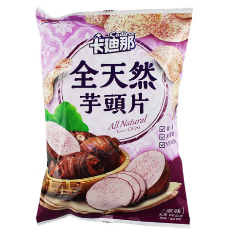 天然芋頭片外包裝袋設(shè)計(jì)作品欣賞(圖1)