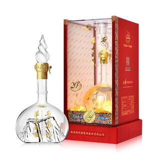 創(chuàng)意酒包裝設計華山論劍年陳釀鳳香型白酒單瓶裝產(chǎn)品包裝設計欣賞(圖2)