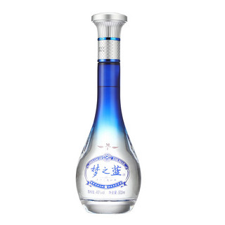 創(chuàng)意酒包裝設計洋河夢之藍藍色經(jīng)典濃香型白酒單瓶裝產(chǎn)品包裝設計欣賞(圖6)