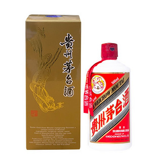 創(chuàng)意酒包裝設(shè)計茅臺飛天茅臺海外版年醬香型白酒單瓶裝產(chǎn)品包裝設(shè)計欣賞(圖2)