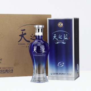 創(chuàng)意酒包裝設(shè)計洋河 天之藍(lán) 藍(lán)色經(jīng)典 52%vol 濃香型白酒產(chǎn)品包裝設(shè)計欣賞(圖5)