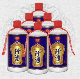 創(chuàng)意酒包裝設(shè)計(jì)珍酒珍五藍(lán)版醬香型白酒產(chǎn)品包裝設(shè)計(jì)欣賞(圖5)