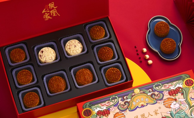 鳳凰人家品牌logo與食品包裝設(shè)計欣賞(圖3)