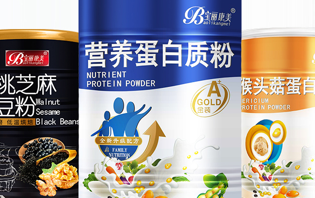 寶麗康美品牌logo與食品包裝設(shè)計(jì)欣賞(圖2)