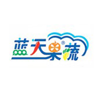 藍(lán)天果蔬品牌logo與食品包裝設(shè)計(jì)欣賞(圖1)
