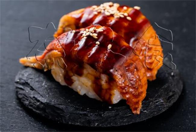 奈久食壽司品牌logo與食品包裝設(shè)計欣賞(圖3)