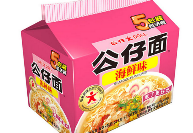 公仔面品牌logo與食品包裝設(shè)計欣賞(圖2)