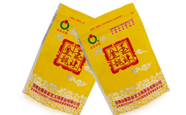金龍玉珠品牌logo與食品包裝設(shè)計(jì)欣賞(圖2)