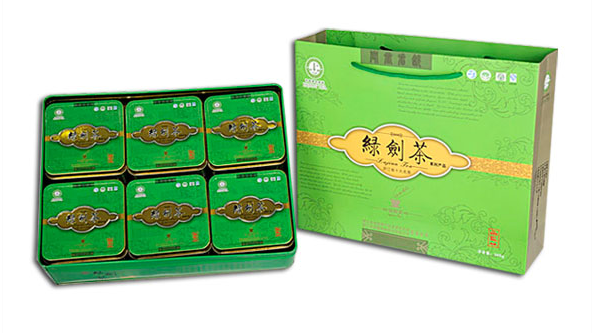 綠劍茶食品包裝設(shè)計欣賞(圖4)