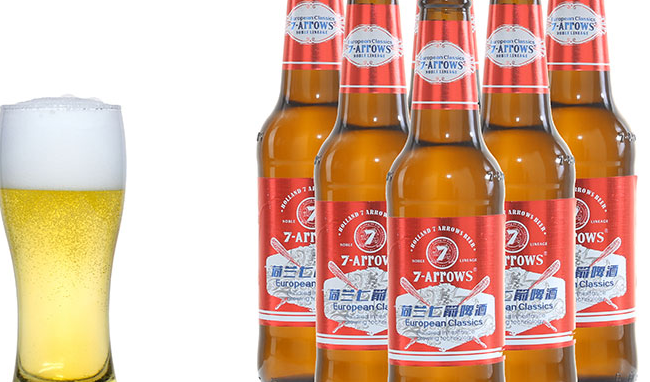 7-ARROWS七箭啤酒食品包裝設(shè)計(jì)欣賞(圖2)
