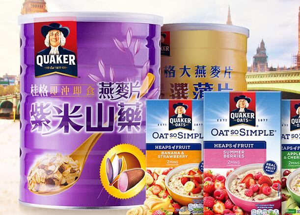 QUAKER桂格食品包裝設計欣賞(圖2)