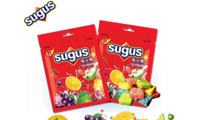 Sugus瑞士糖食品包裝設(shè)計欣賞(圖2)