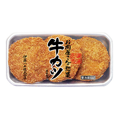 包裝創(chuàng)意設(shè)計欣賞肉鋪的家常菜牛肉豬排成型肉伊藤火腿(圖1)