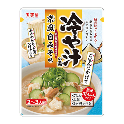 包裝創(chuàng)意設(shè)計欣賞限時涼汁的素京風白味噌味丸美屋食品工業(yè)(圖1)