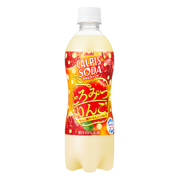 食品包裝設(shè)計欣賞辣椒粉蘇打粘稠蘋果朝日飲料(圖1)