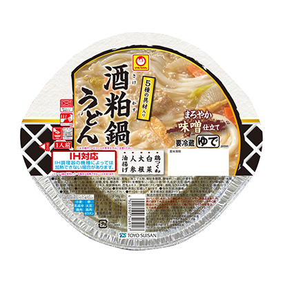 包裝設計公司推薦馬爾先生種配料入酒糟鍋烏冬面東洋水產(chǎn)包裝設計欣賞(圖1)