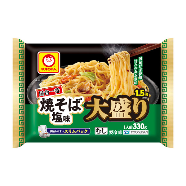 包裝設計公司推薦麻辣炒面最大咸味倍東洋水產(chǎn)包裝設計欣賞(圖1)