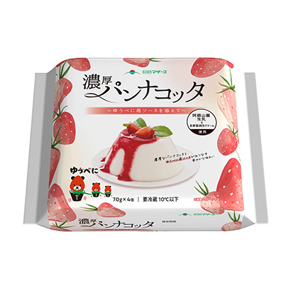 包裝設(shè)計(jì)公司推薦濃厚的面包章魚(yú)昨晚添加了草莓醬牛奶媽媽甜點(diǎn)酸奶包裝設(shè)計(jì)(圖1)