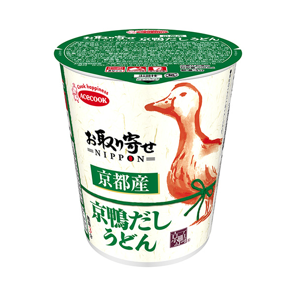 訂購京都產(chǎn)京鴨高湯烏冬面王牌廚師包裝設(shè)計(圖1)