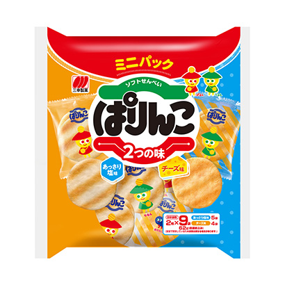 包裝設(shè)計公司推薦迷你面包·蘋果種味道三幸制果點心包裝設(shè)計(圖1)
