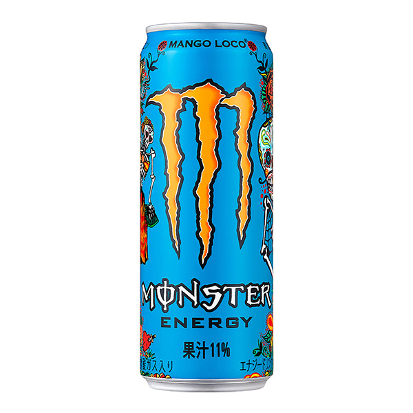 包裝設(shè)計(jì)公司推薦怪物芒果心朝日飲料果實(shí)清涼飲料包裝設(shè)計(jì)(圖1)