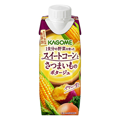 包裝設(shè)計公司推薦使用了餐蔬菜的甜玉米和紅薯濃湯可果美(圖1)
