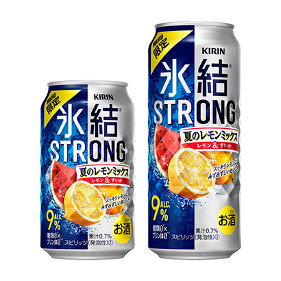 包裝設(shè)計(jì)公司推薦麒麟冰結(jié)鍶夏季檸檬混合料限時(shí)麒麟啤酒酒類包裝設(shè)計(jì)(圖1)