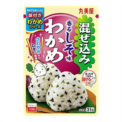 包裝設(shè)計公司推薦混入裙帶菜香味紫蘇味丸美屋食品工業(yè)烹飪品包裝設(shè)計(圖1)