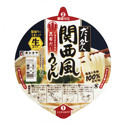 高湯名人海帶高湯關西風烏冬面壽喜燒和食品面類包裝設計(圖1)